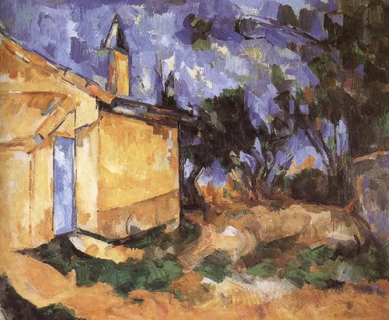 Paul Cezanne dorpen oil painting image
